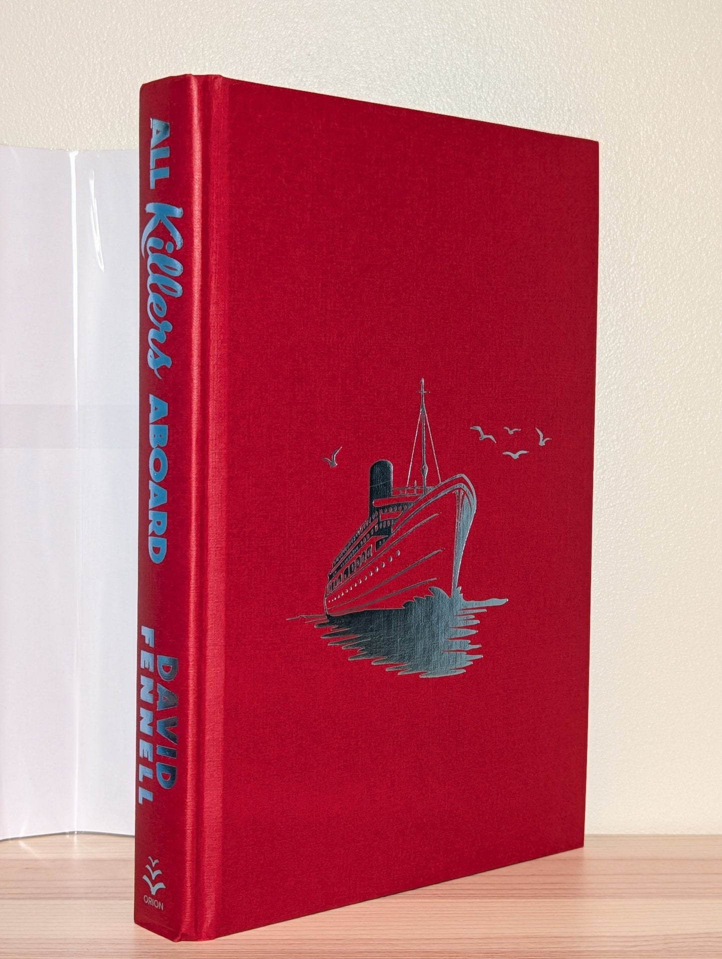 All Killers Aboard by David Fennell (Signed First Edition with sprayed edges) - Fialta Books