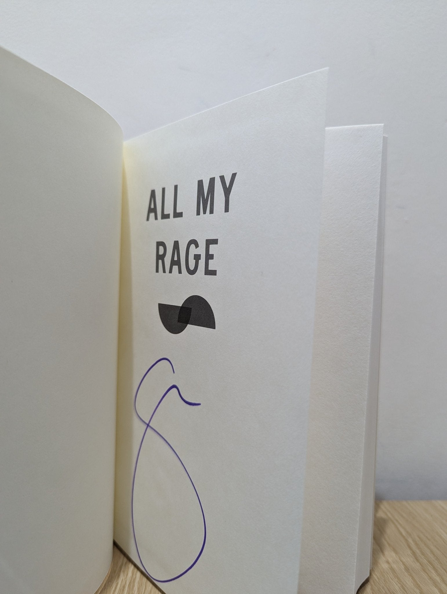 All My Rage: A Novel by Sabaa Tahir (Signed First Edition) - Fialta Books