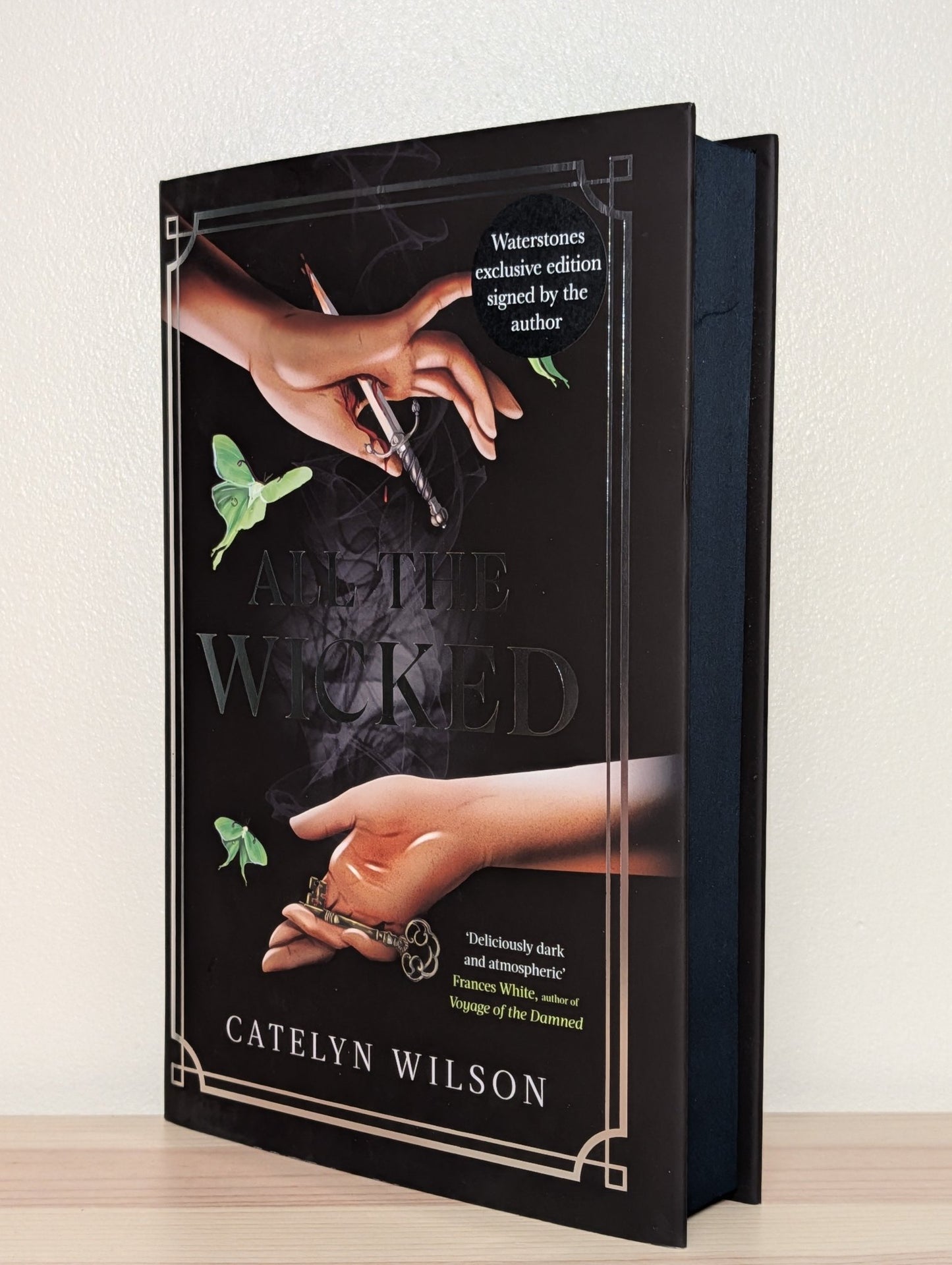 All The Wicked by Catelyn Wilson (Signed First Edition with sprayed edges) - Fialta Books