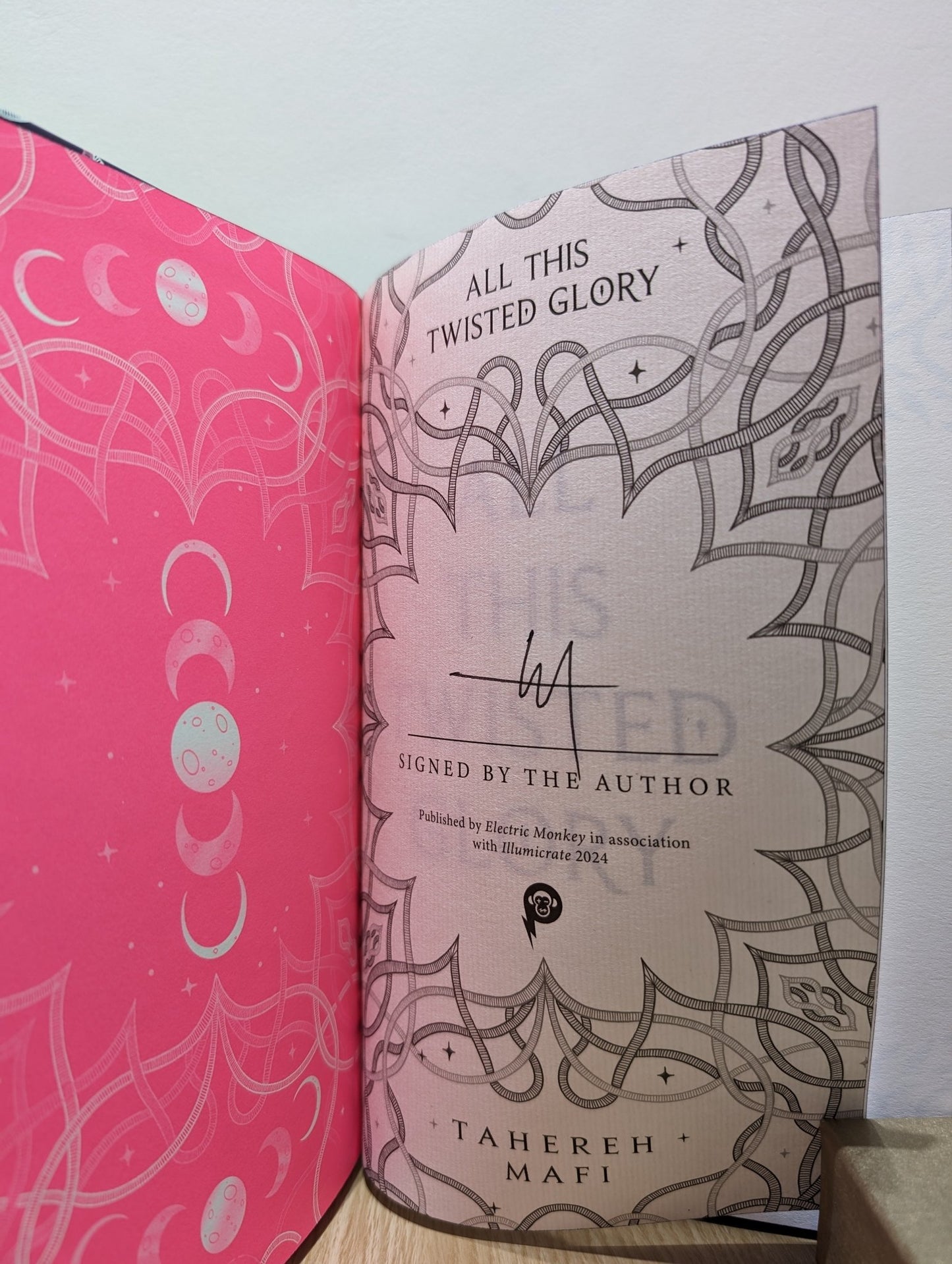 All This Twisted Glory by Tahereh Mafi (Signed First Edition with sprayed edges) - Fialta Books