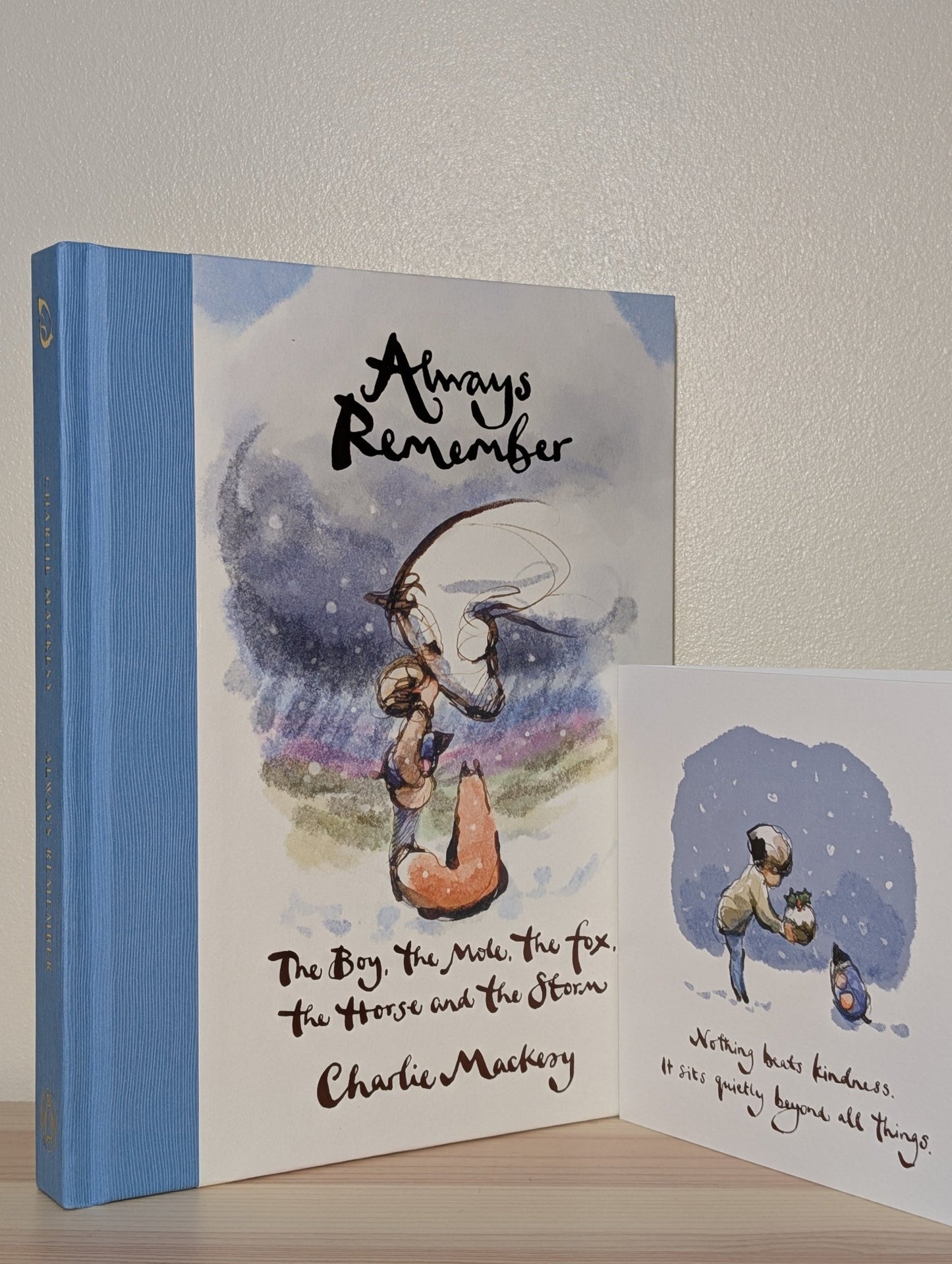 Always Remember: Boy, Mole, Fox, Horse and Storm by Charlie Mackesy (Signed First Edition) - Fialta Books