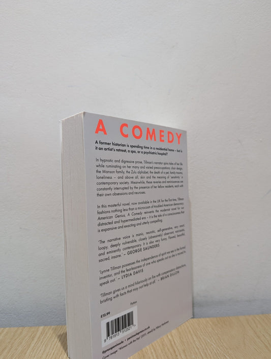 American Genius, A Comedy by Lynne Tillman (Signed First Edition) - Fialta Books