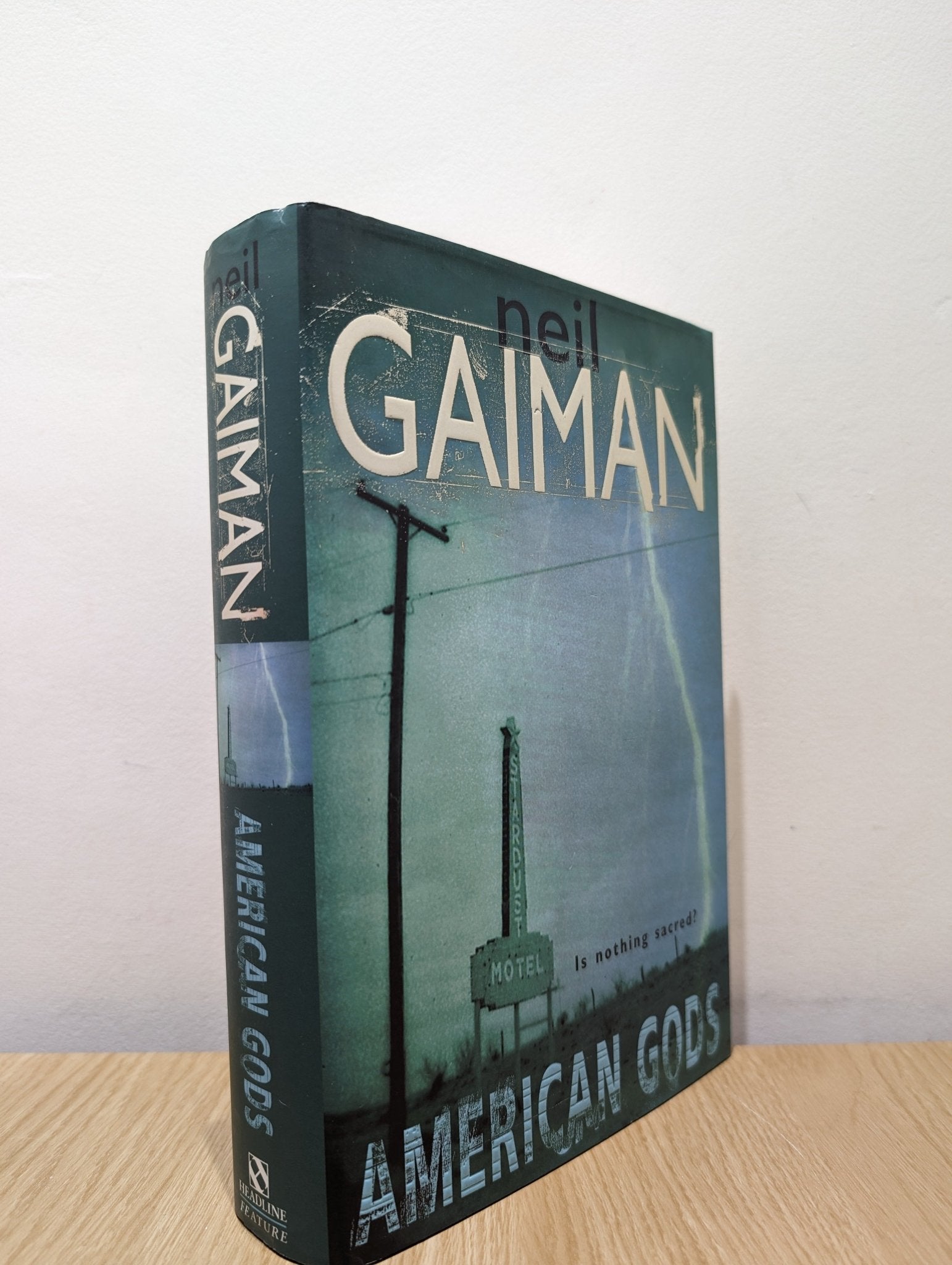 American Gods by Neil Gaiman (First Edition) - Fialta Books