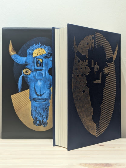 American Gods by Neil Gaiman (Folio Slipcase Edition) - Fialta Books