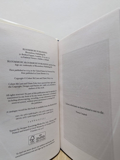 American Mother by Colum McCann Diane Foley (Signed First Edition) - Fialta Books