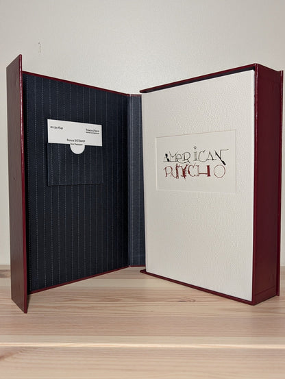 American Psycho by Bret Easton Ellis (Folio Signed Limited Edition) - Fialta Books