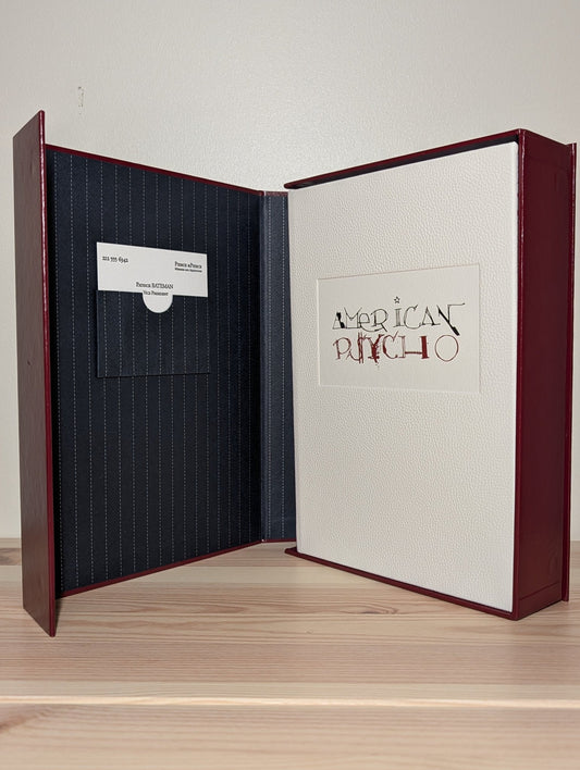 American Psycho by Bret Easton Ellis (Folio Signed Limited Edition) - Fialta Books