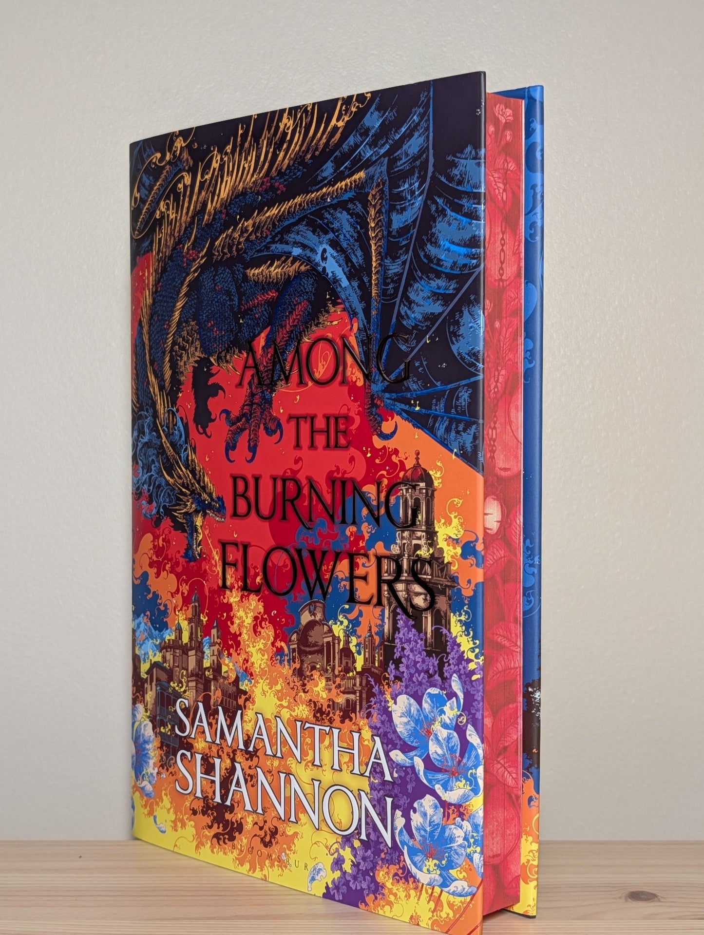 Among the Burning Flowers: Roots of Chaos by Samantha Shannon (Signed Special Edition with sprayed edges) - Fialta Books