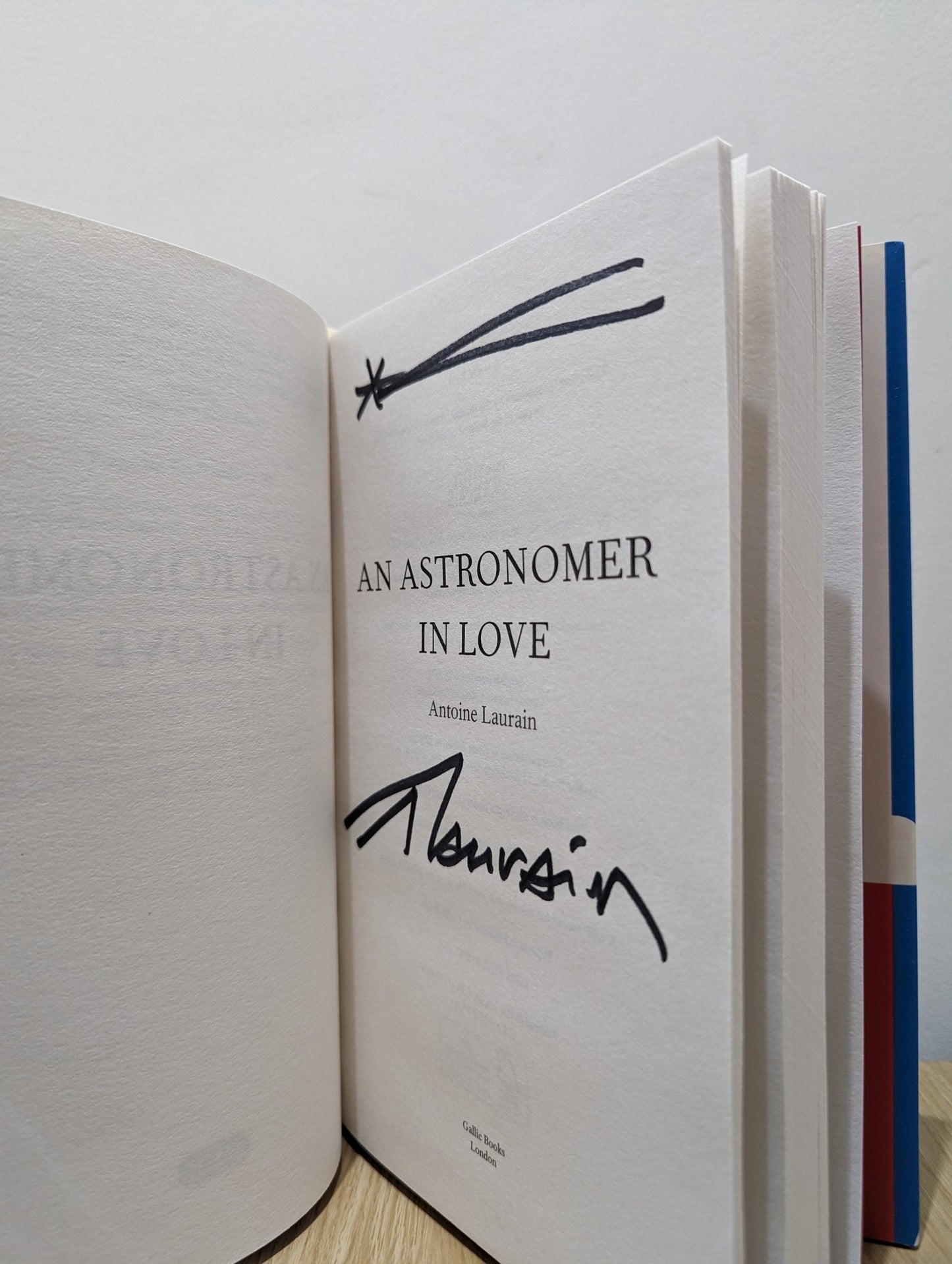 An Astronomer in Love by Antoine Laurain (Signed First Edition) - Fialta Books