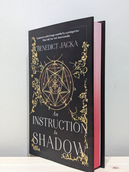 An Instruction In Shadow by Benedict Jacka (Signed First Edition with sprayed edges) - Fialta Books