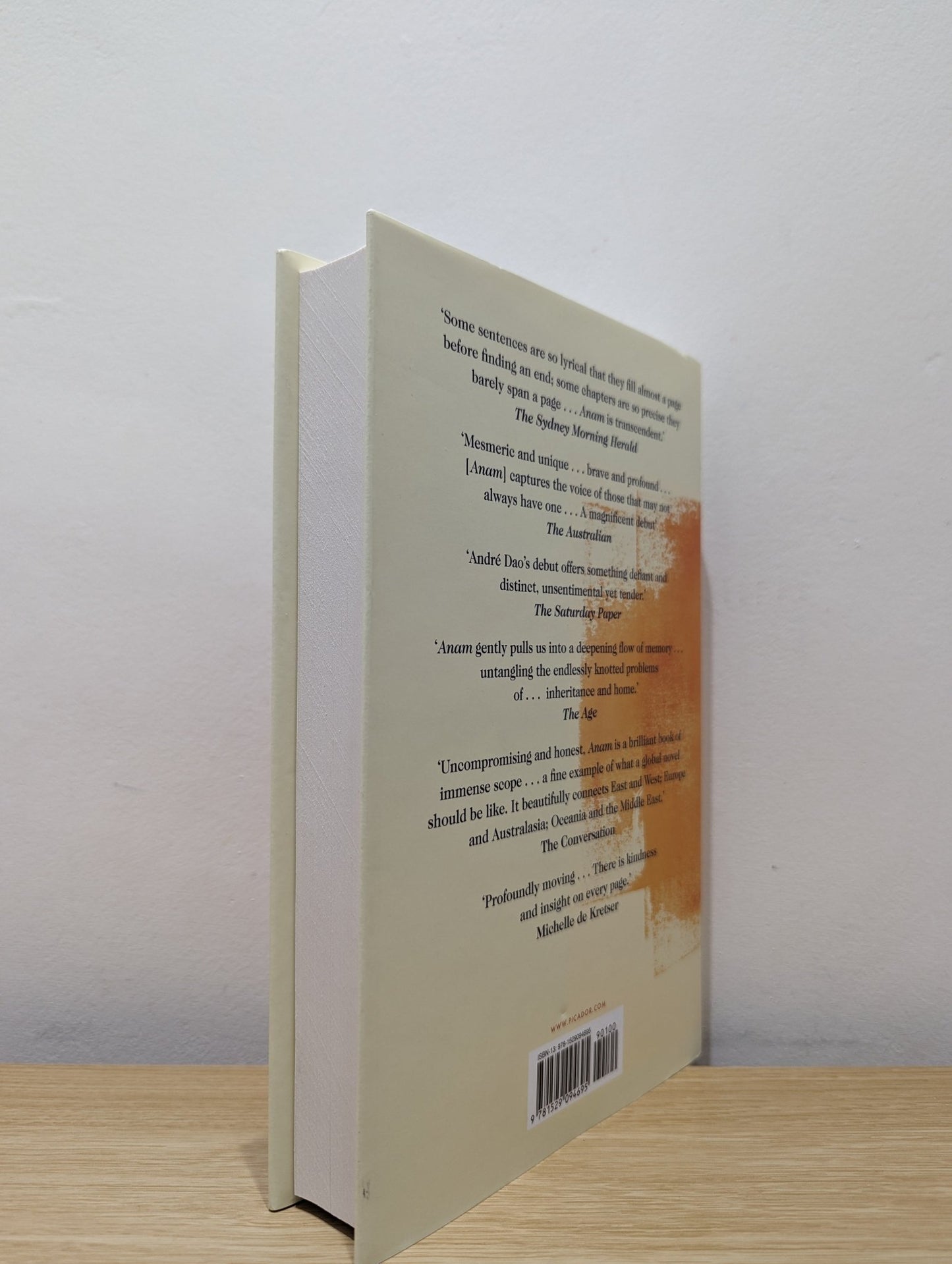 Anam by André Dao (Signed Dated First Edition) - Fialta Books