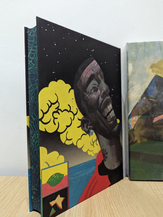 Anansi Boys by Neil Gaiman (Folio Slipcase Edition) - Fialta Books