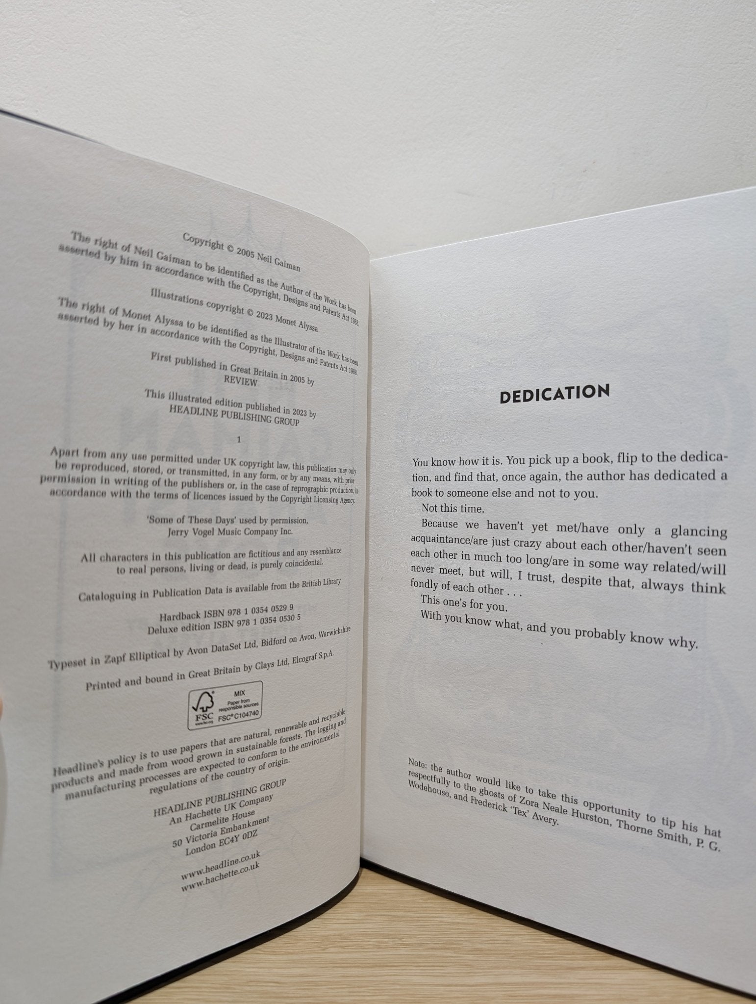 Anansi Boys by Neil Gaiman (Signed) - Fialta Books