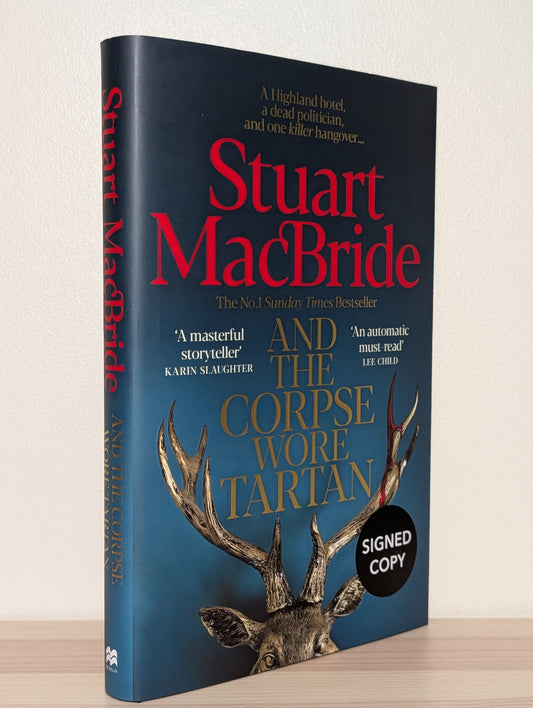 And the Corpse Wore Tartan by Stuart MacBride (Signed First Edition) - Fialta Books