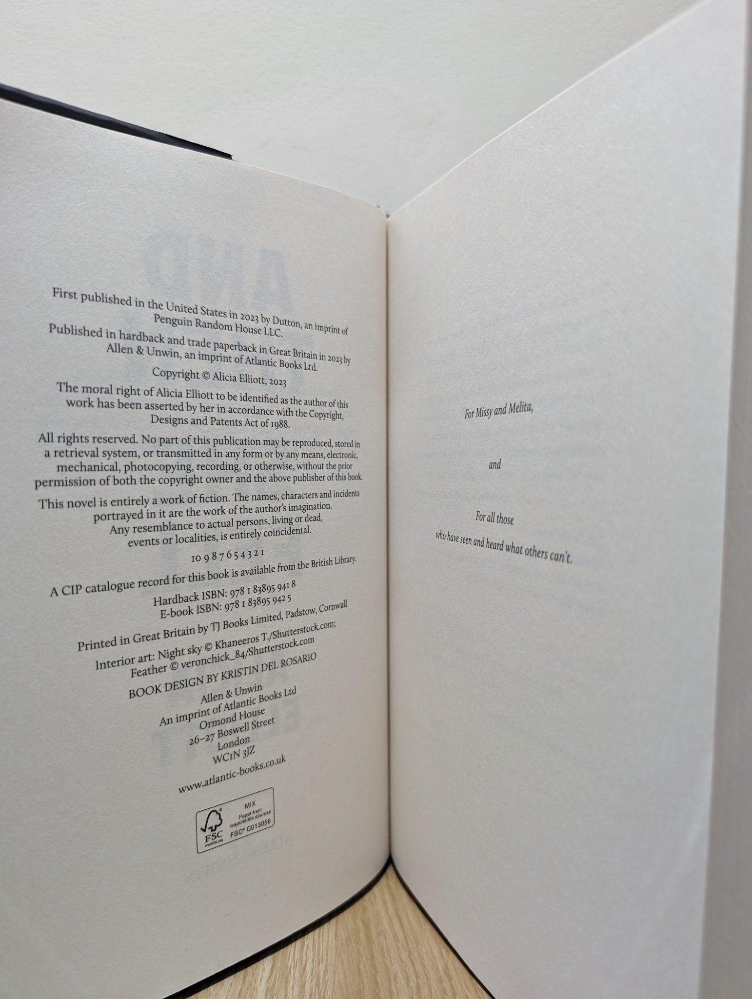 And Then She Fell by Alicia Elliott (First Edition) - Fialta Books