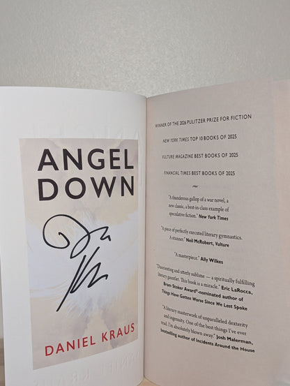 Angel Down by Daniel Kraus (Signed) - Fialta Books