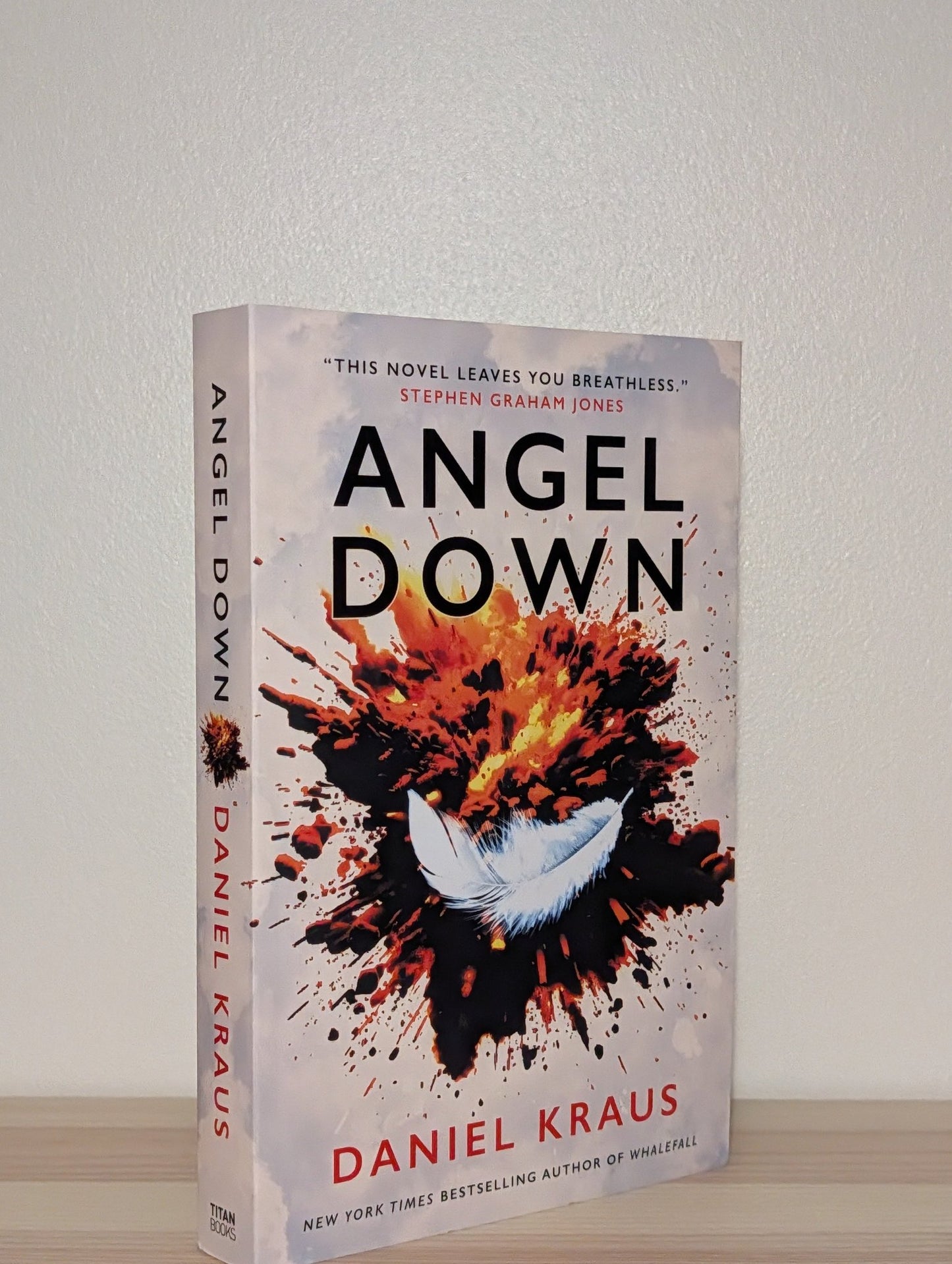 Angel Down by Daniel Kraus (Signed UK First Edition) - Fialta Books