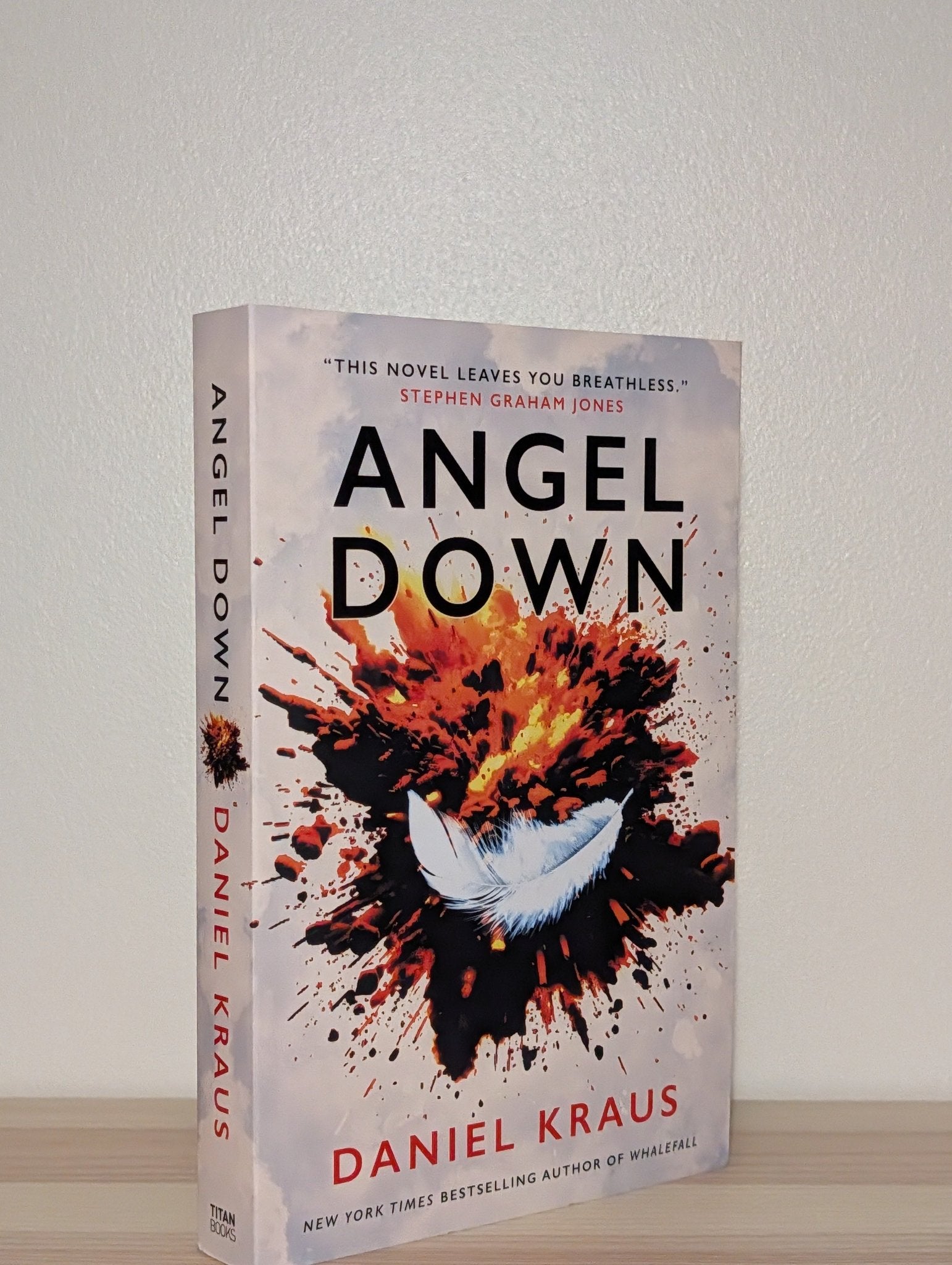 Angel Down by Daniel Kraus (Signed UK First Edition) - Fialta Books