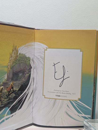 Anji Kills a King: The Rising Tide 1 by Evan Leikam (Signed First Edition with sprayed edges) - Fialta Books