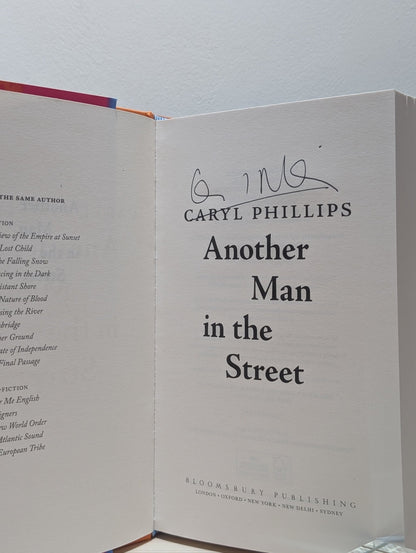 Another Man in the Street by Caryl Phillips (Signed First Edition) - Fialta Books