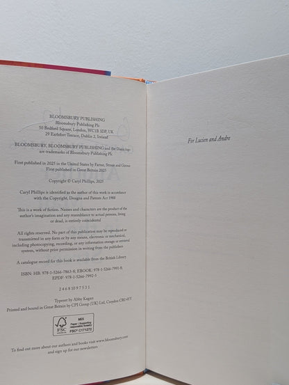 Another Man in the Street by Caryl Phillips (Signed First Edition) - Fialta Books