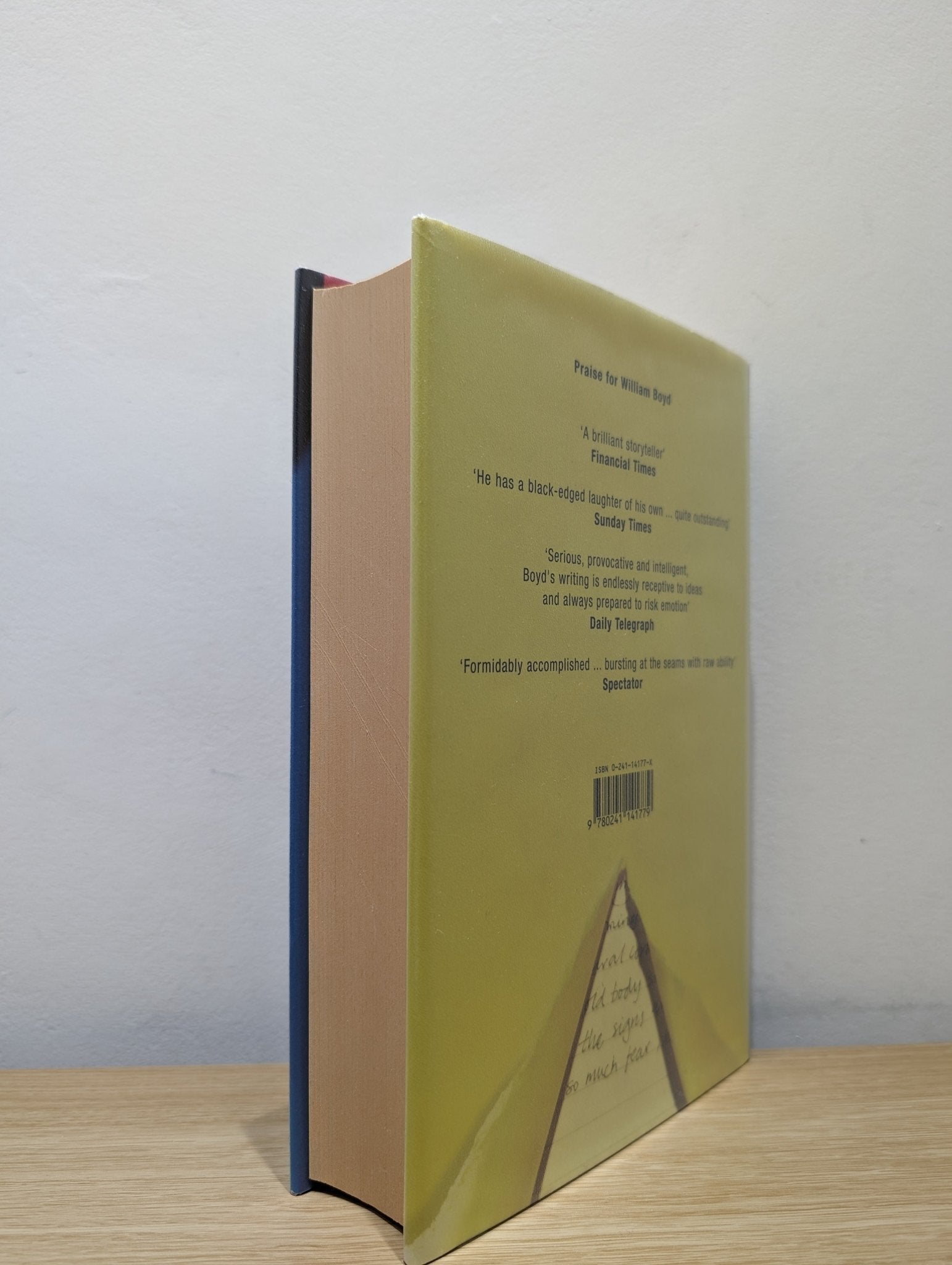 Any human heart by William Boyd (Signed First Edition) - Fialta Books