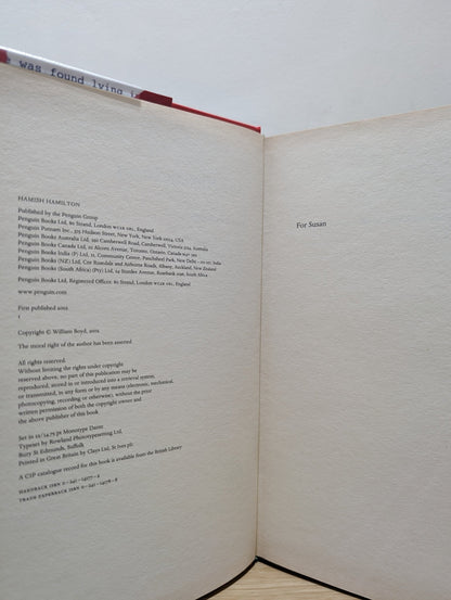 Any human heart by William Boyd (Signed First Edition) - Fialta Books