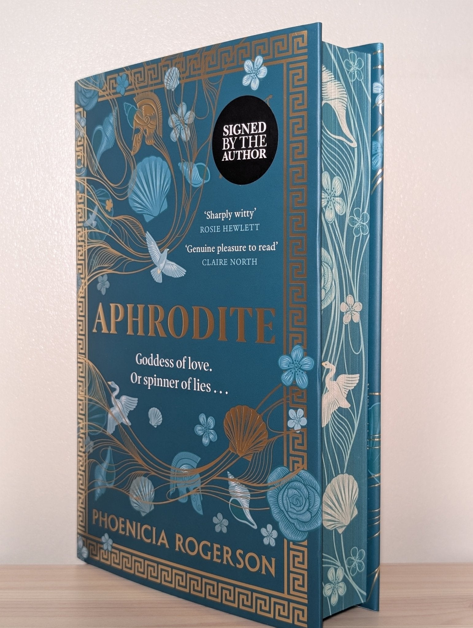 Aphrodite by Phoenicia Rogerson (Signed First Edition with sprayed edges) - Fialta Books