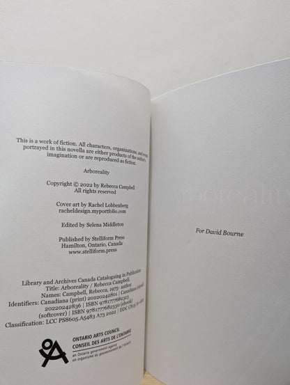Arboreality by Rebecca Campbell (First Edition) - Fialta Books