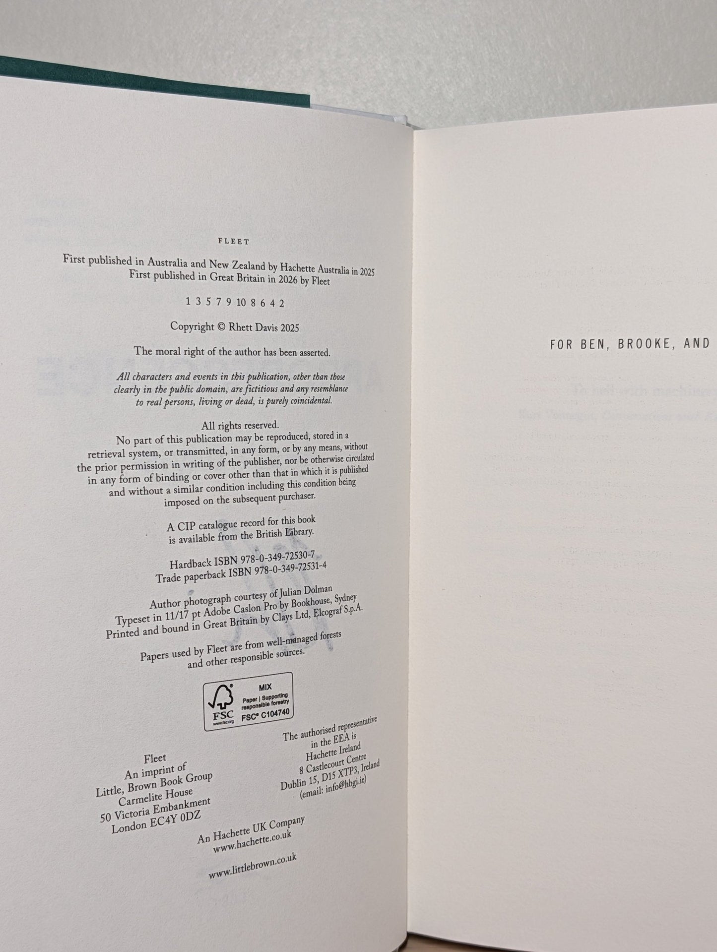 Arborescence by Rhett Davis (Signed First Edition) - Fialta Books