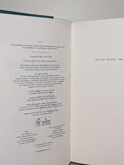 Arborescence by Rhett Davis (Signed First Edition) - Fialta Books