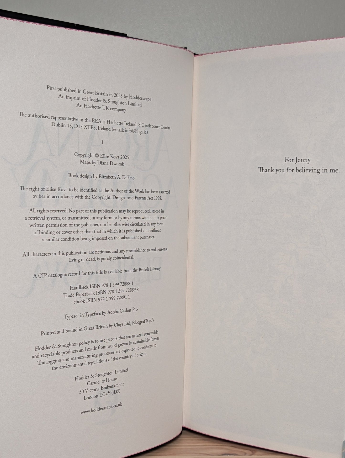 Arcana Academy; Prince of Swords by Elise Kova (Signed Set with sprayed edges) - Fialta Books