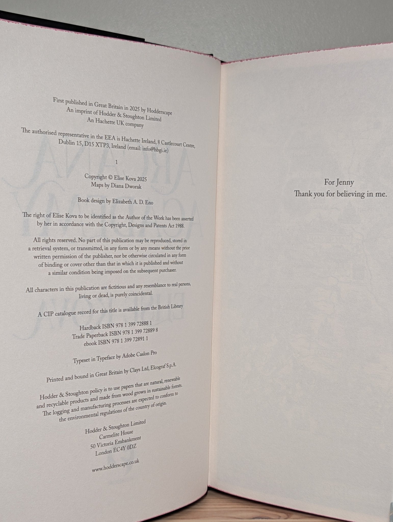 Arcana Academy; Prince of Swords by Elise Kova (Signed Set with sprayed edges) - Fialta Books