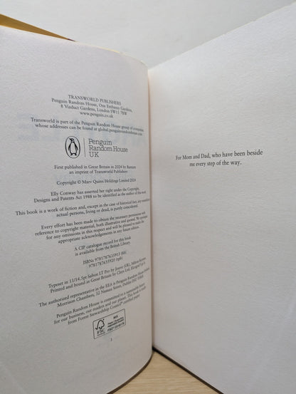 Argylle by Elly Conway (Signed Numbered First Edition with sprayed edges) - Fialta Books