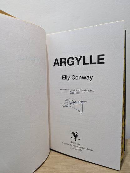 Argylle by Elly Conway (Signed Numbered First Edition with sprayed edges) - Fialta Books