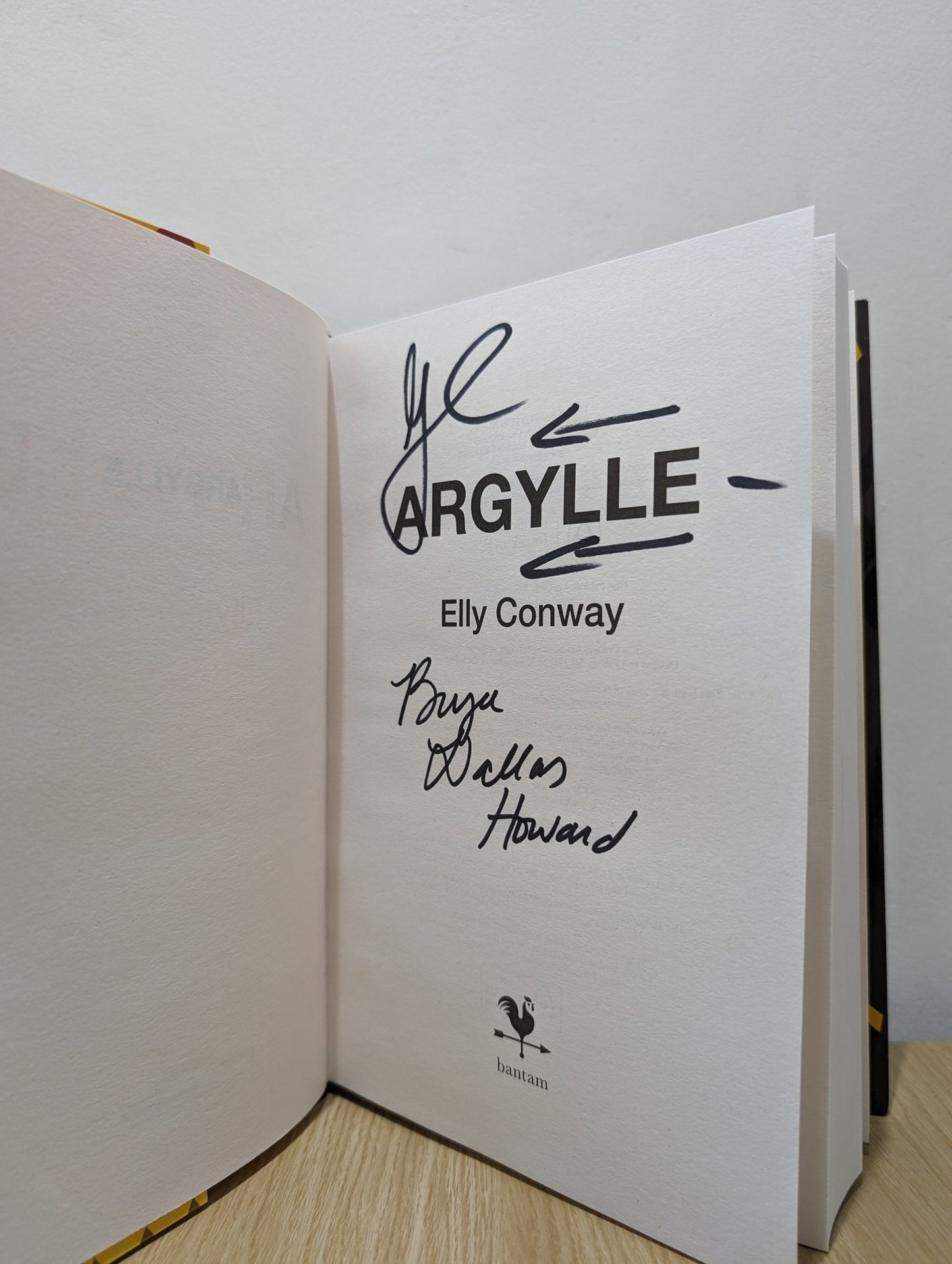 Argylle by Elly Conway (Special Signed Edition) - Fialta Books