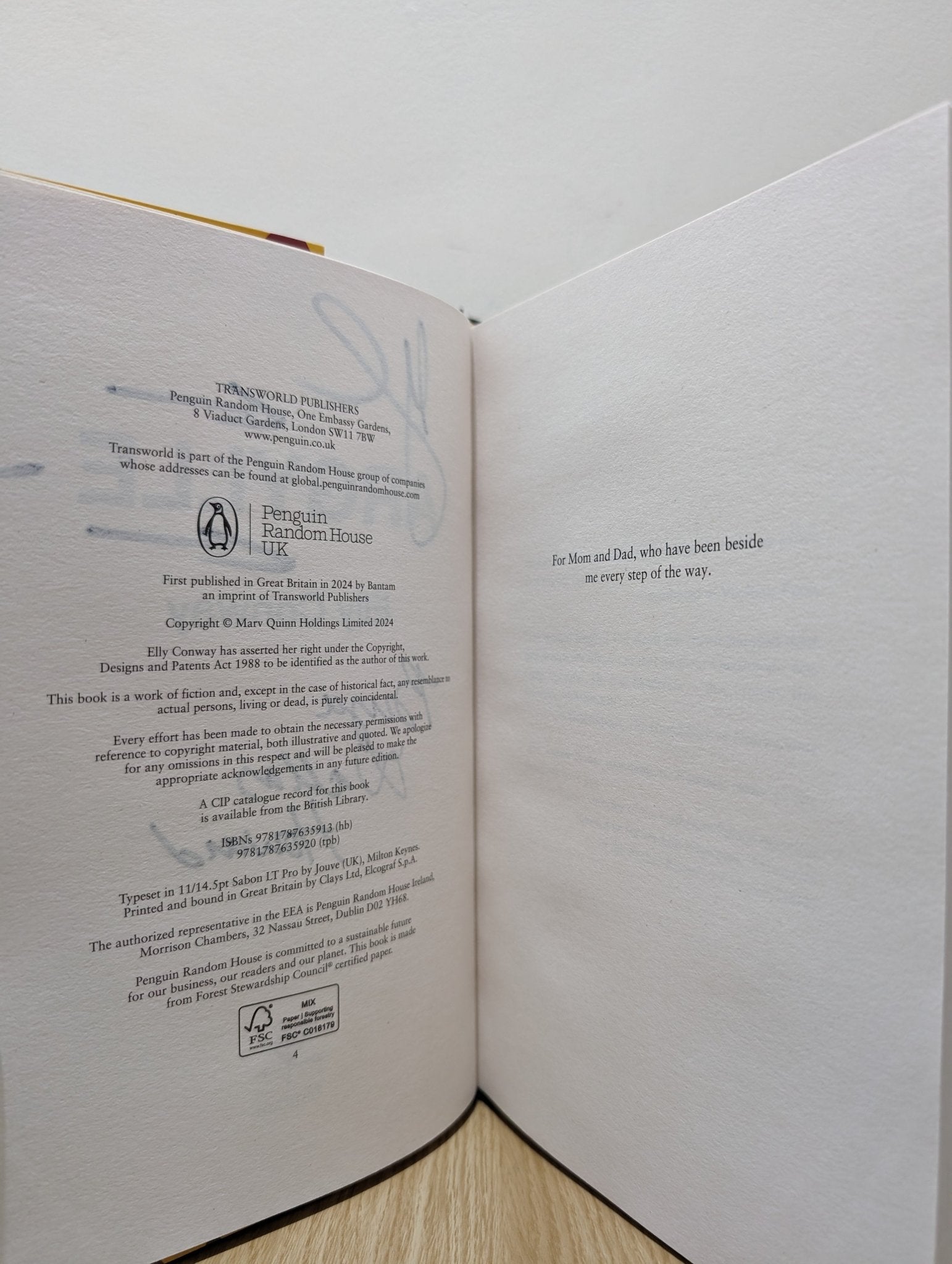 Argylle by Elly Conway (Special Signed Edition) - Fialta Books