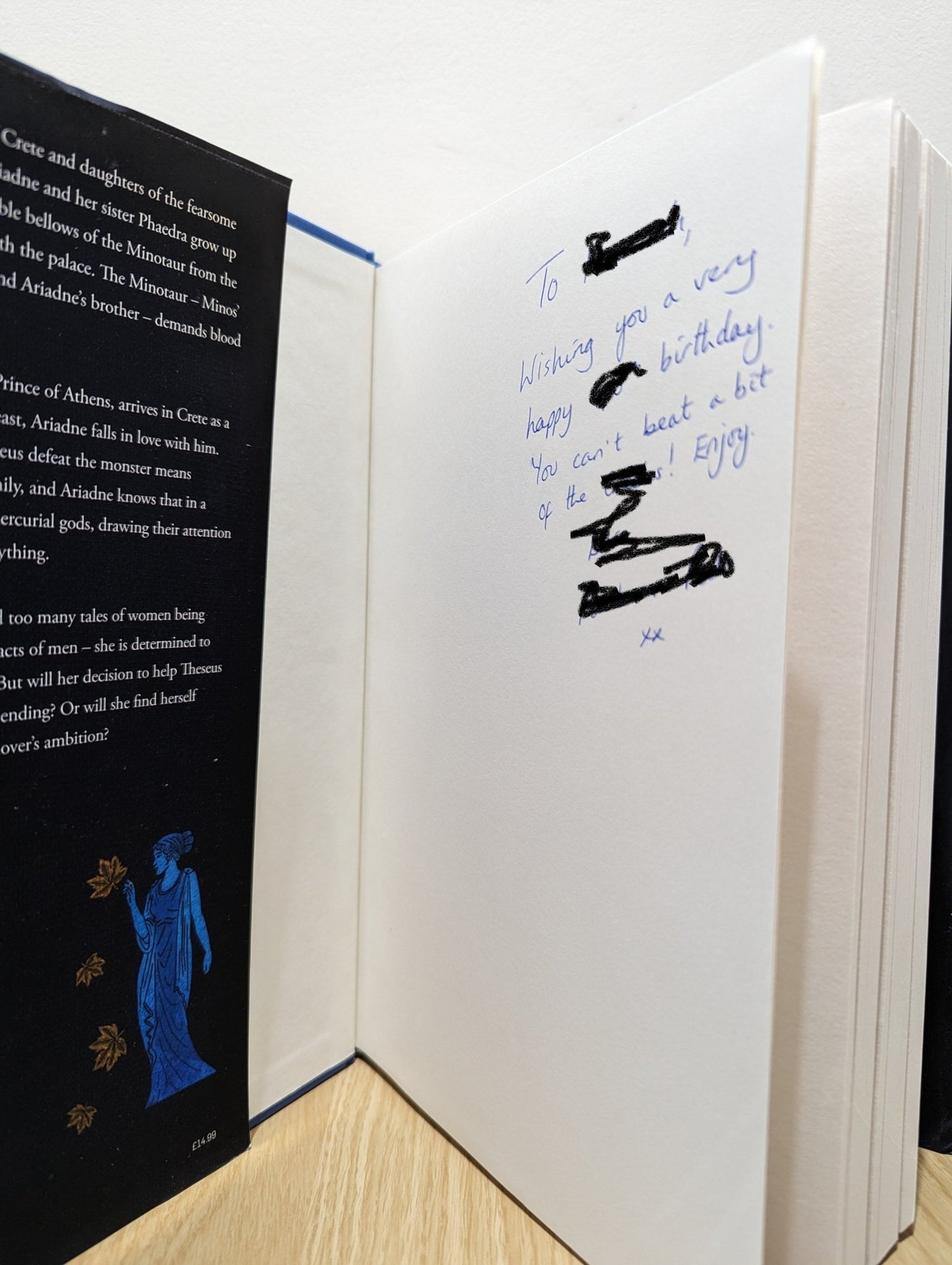 Ariadne by Jennifer Saint (Signed) - Fialta Books