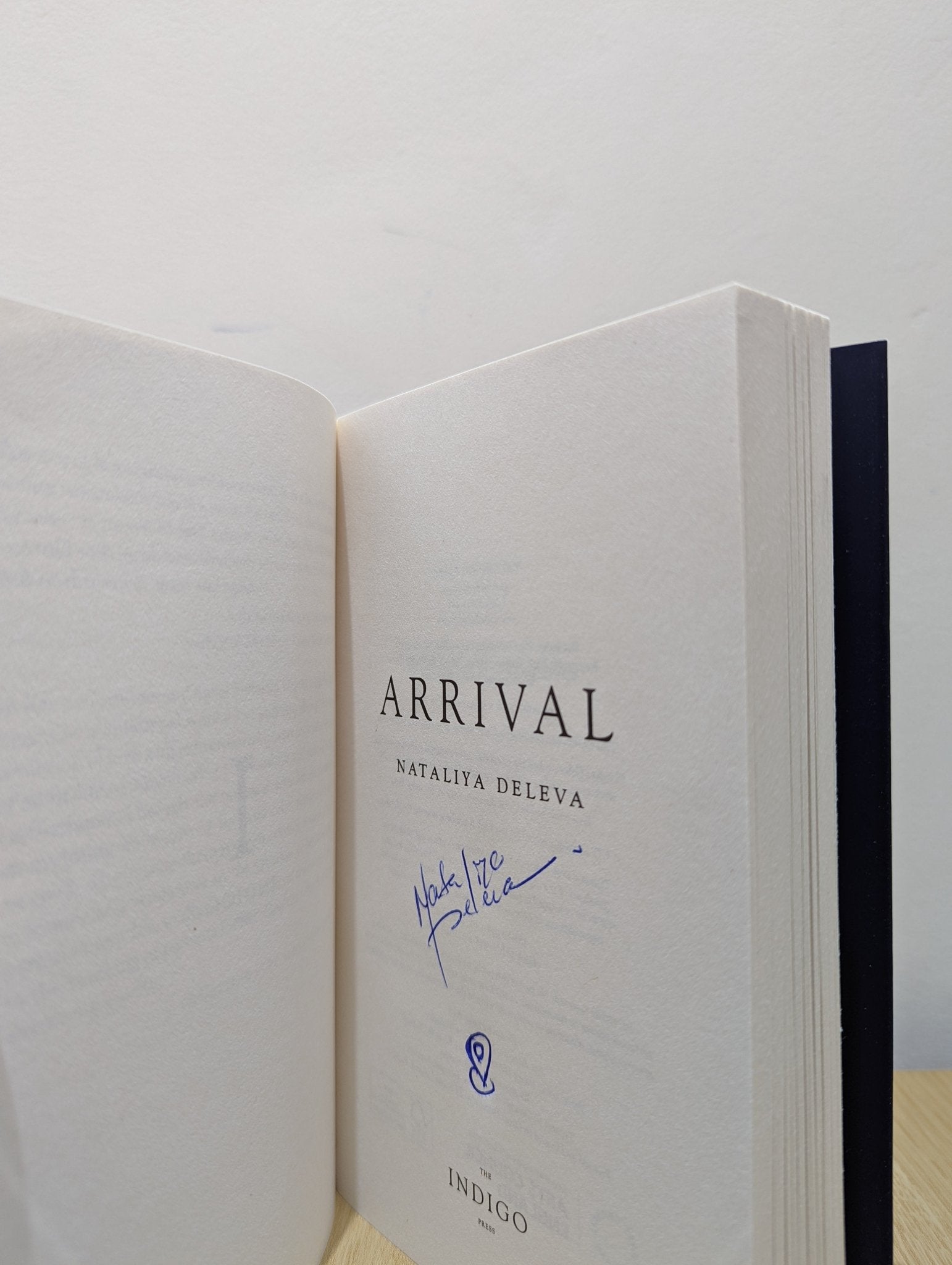 Arrival by Nataliya Deleva (Signed First Edition) - Fialta Books