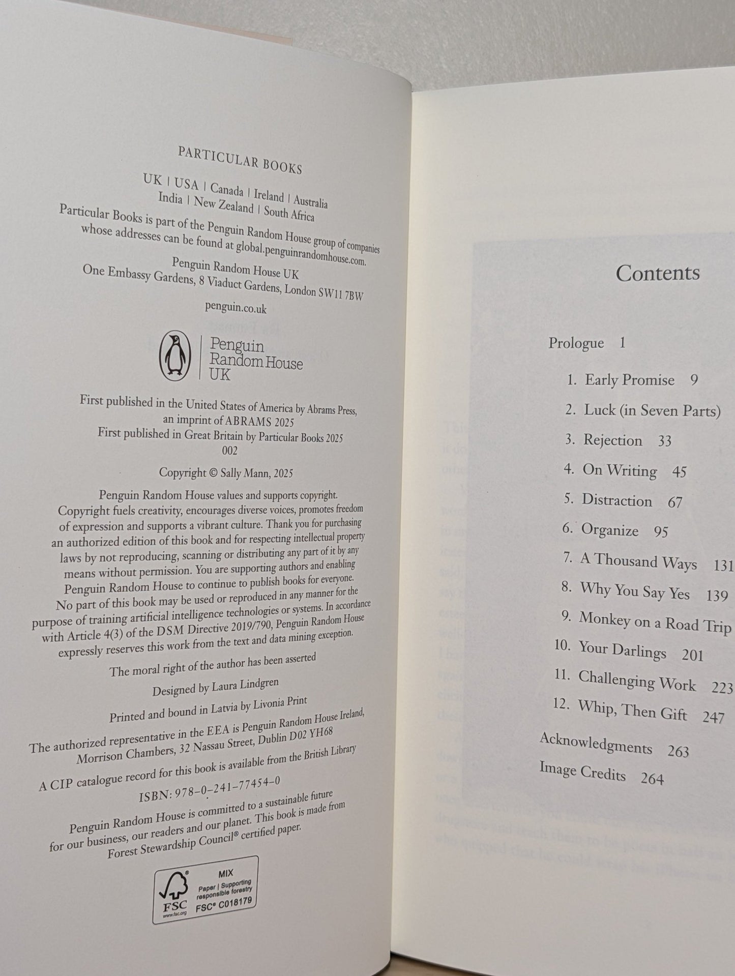 Art Work: On the Creative Life by Sally Mann (Signed) - Fialta Books