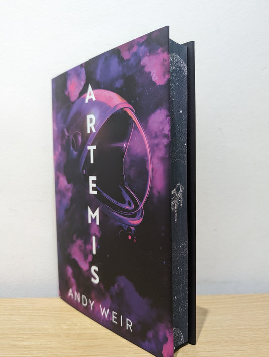 Artemis by Andy Weir (Signed Special Edition with sprayed edges) - Fialta Books