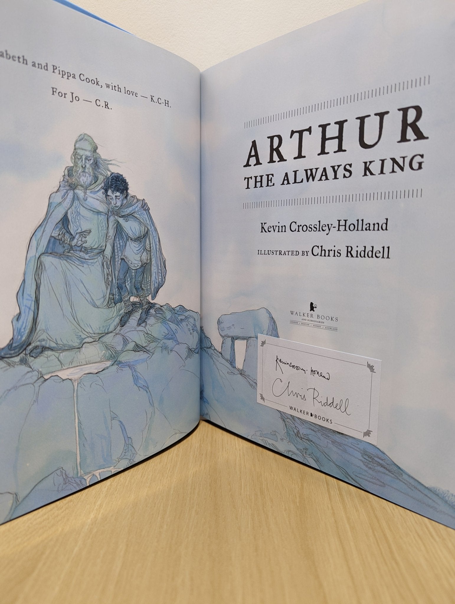 Arthur: The Always King by Kevin Crossley - Holland (Signed First Edition) - Fialta Books