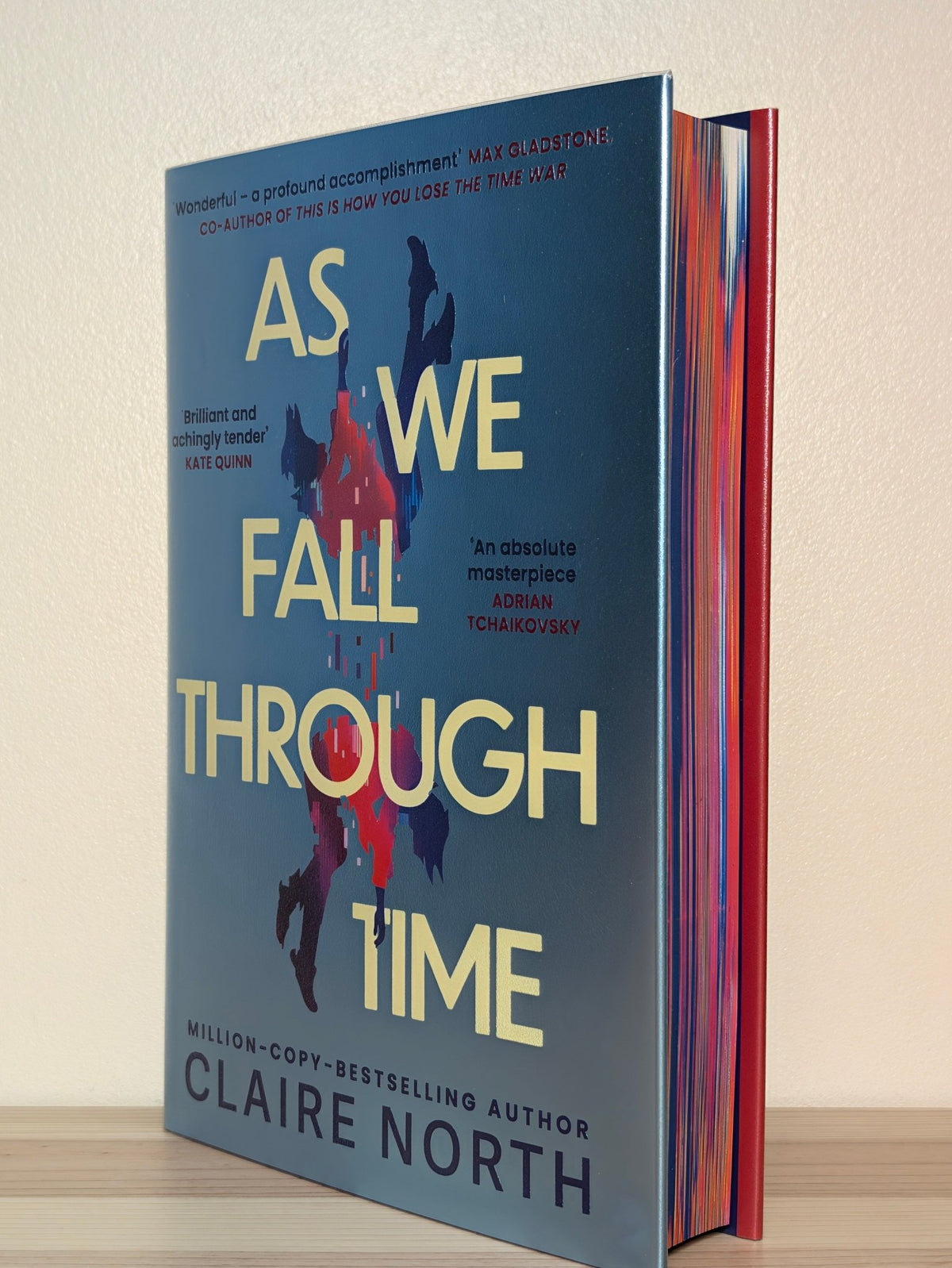 As We Fall Through Time by Claire North (Signed First Edition with sprayed edges) - Fialta Books