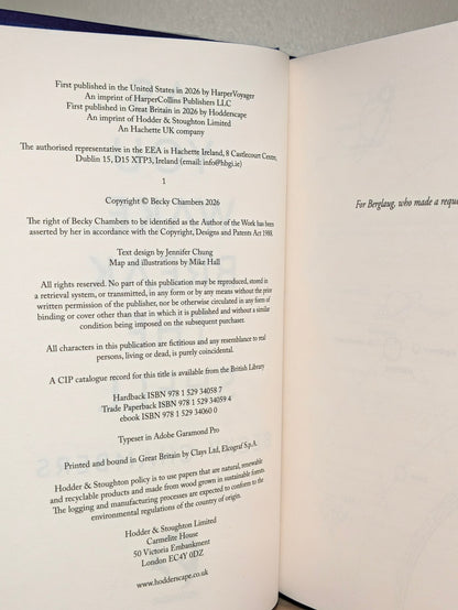 As You Wake, Break the Shell by Becky Chambers (Signed First Edition with sprayed edges) - Fialta Books