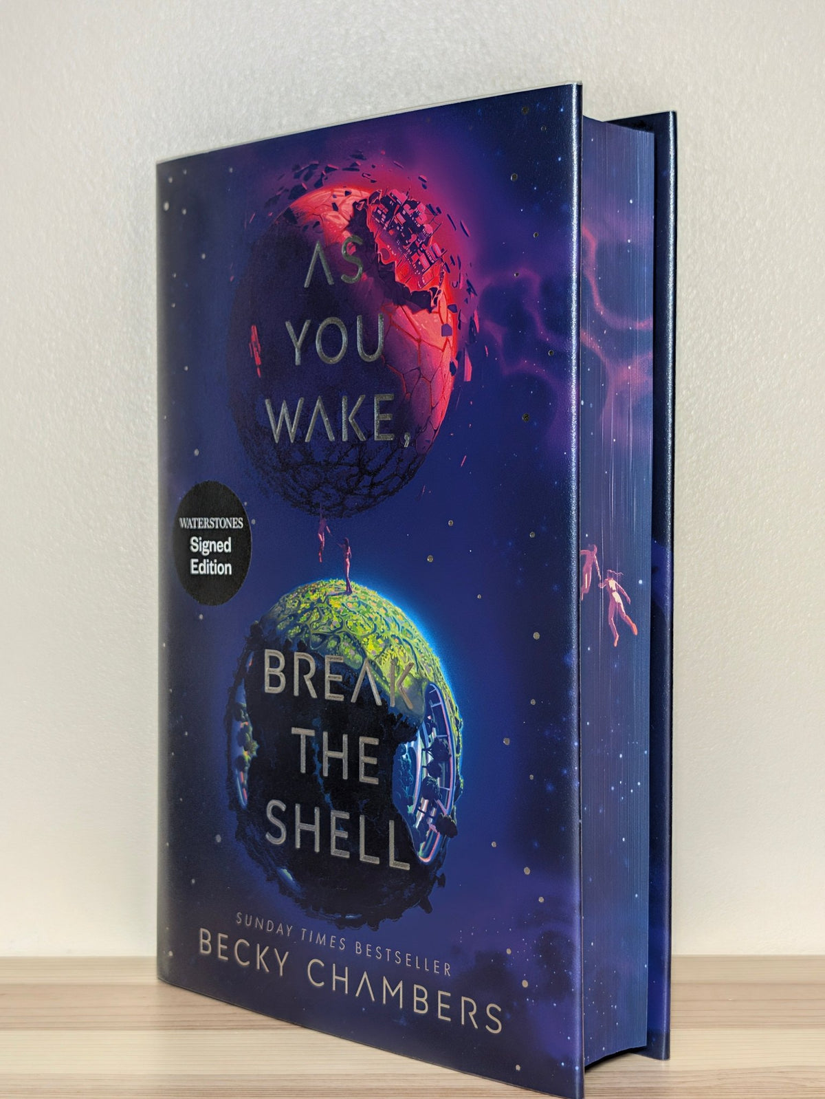 As You Wake, Break the Shell by Becky Chambers (Signed First Edition with sprayed edges) - Fialta Books