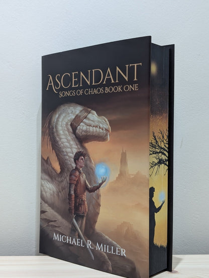 Ascendant: Songs of Chaos Book One by Michael R. Miller (Signed Special Edition with sprayed edges) - Fialta Books