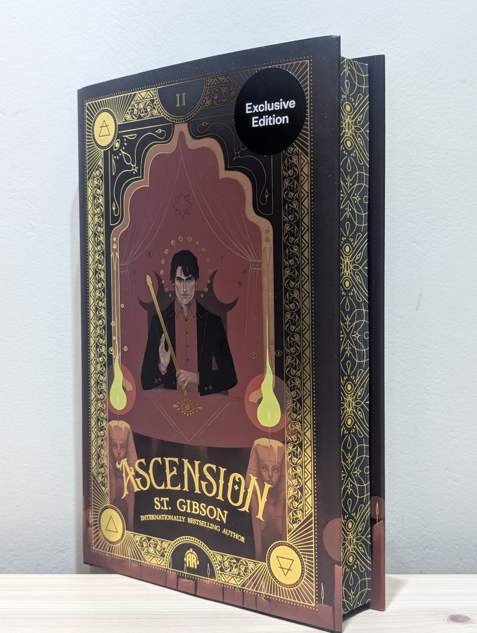 Ascension: Book II in The Summoner's Circle by S.T. Gibson (Signed First Edition with sprayed edges) - Fialta Books
