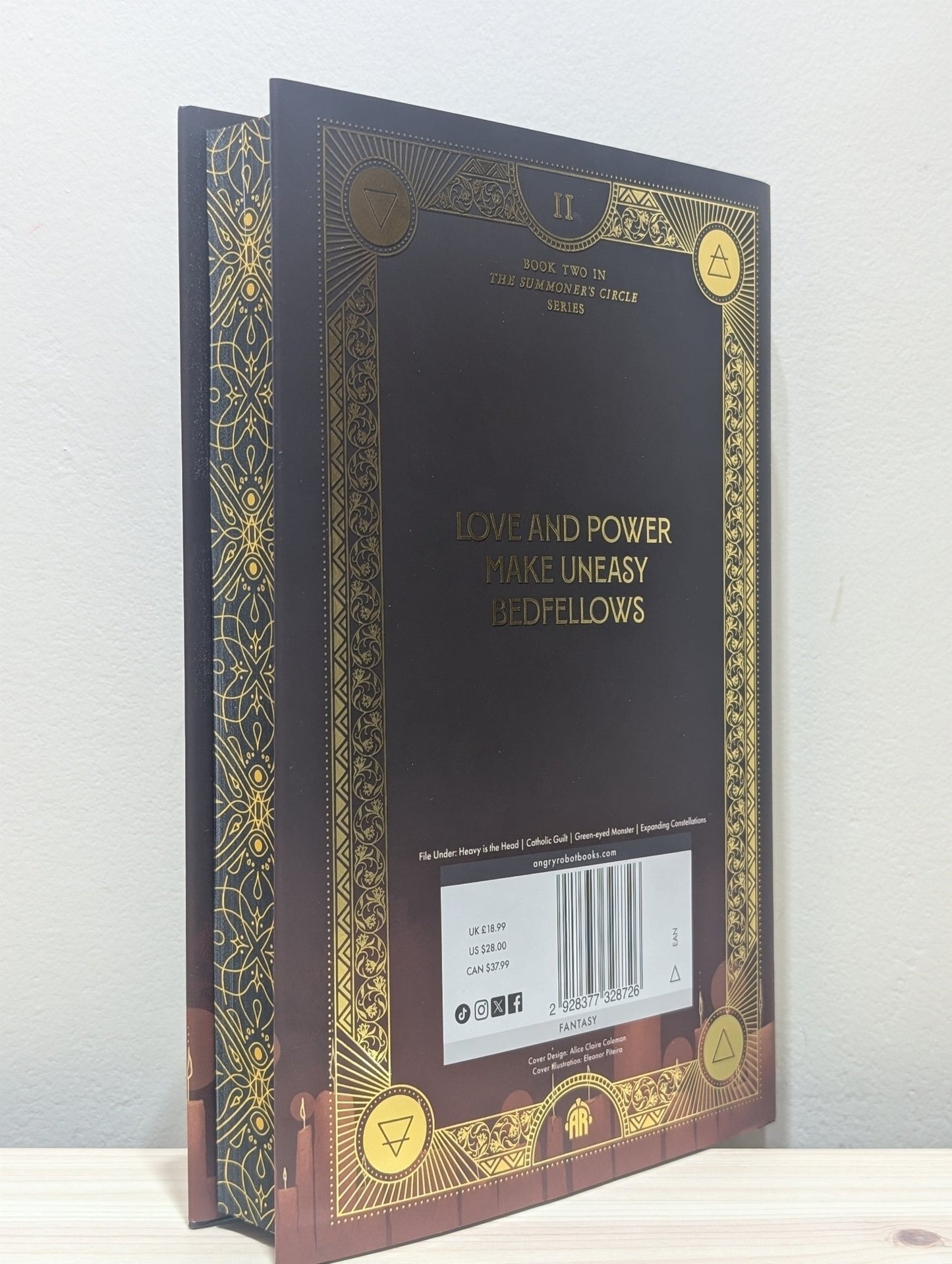 Ascension: Book II in The Summoner's Circle by S.T. Gibson (Signed First Edition with sprayed edges) - Fialta Books