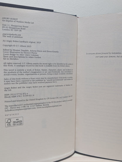 Ascension: Book II in The Summoner's Circle by S.T. Gibson (Signed First Edition with sprayed edges) - Fialta Books