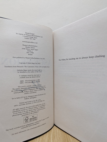 Ascension by Nicholas Binge (Signed First Edition) - Fialta Books